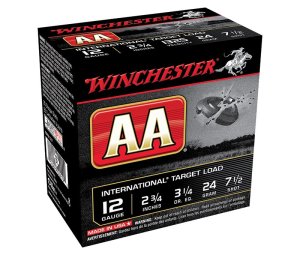 Winchester AANL127 AA USAShtg 12 Gauge 2.75 24gm 3.25dr #7.5