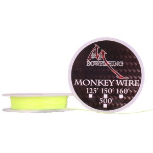 RPM Bowfishing 819337012101 Monkey Wire 150ft 200lb Abrasion Resistant
