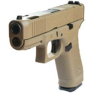 Glock V-Series Optic Ready Model 45 Handgun 9mm Luger 17rd Magazines (3) 3.7 Ported Barrel FDE Cerakote Austria