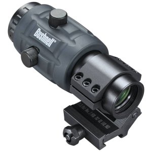 Bushnell AR731304 Transition 3X Magnifier Rifle 3x24mm Matte Black w/Flip to the Side Mount