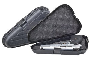 Plano Protector Pistol Case Large Black Polymer 142300 Holds Handgun