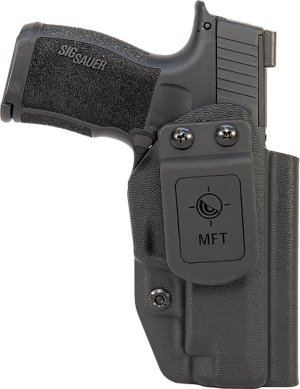 Mission First Tactical HSIG365XLAIWBA Appendix Holster Black Polymer IWB/OWB