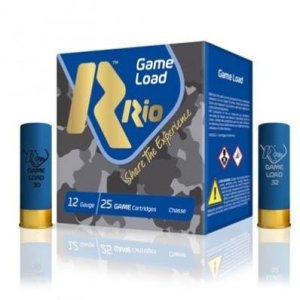 Rio Top Game Shotshells 12 ga 2-3/4 1-1/4 oz 1250 fps #8 25/ct