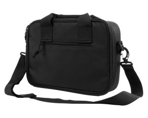 NcStar CPDX2971B VISM Double Pistol Range Bag Black 13"x10"x3.25"