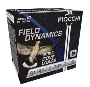Fiocchi 20DLS7 Field Dynamics 20Ga 2.75" 7/8oz 7Shot 25/Box