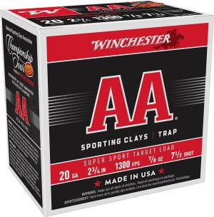 Winchester AA Super Sport 20 Gauge 2.75 In 7/8 oz 7.5 Shot