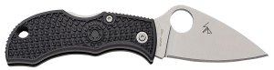 Spyderco MBKLFP Manbug Black Lightweight Leaf Knife