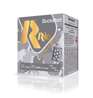 Rio Ammunition Royal Buck RB121225 12Gauge 2.75In 1Buck 25/Box