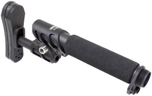 Odin Works Zulu 2.0 Adjustable Stock Kit Black Fits AR15 OS-ZULU-KIT-BLK