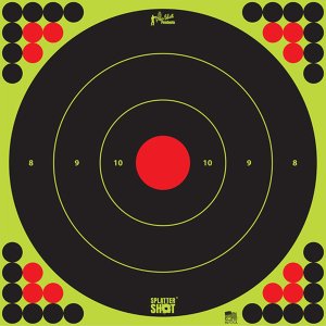 Pro-Shot Products SplatterShot Long Range 17.25 In Bullseye Targets 5 Pack