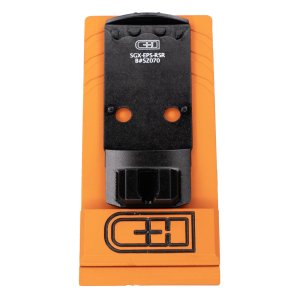 C&H Precision SGX-EPS Optic Mount Plate for Sig P320 X-FIVE/M17/M18 Black