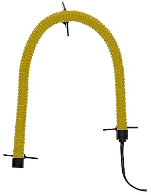 Lockdown Golden Rod 24" Dehumidifier 110/120V AC Plug Gold 1204925