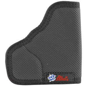 DeSantis N38BJP6Z0 Nemesis Pocket Holster Black Rubberized Fabric