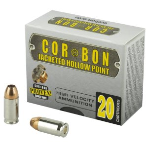 Cor-Bon SD3809020 .380 ACP 90gr JHP 1050fps 20rd Box