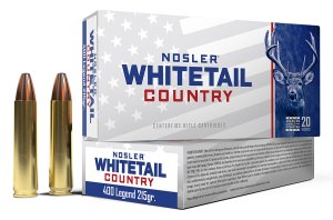 Nosler Whitetail Country 400 Legend 215gr JSP 20 Rounds 40138