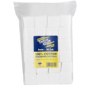 Tetra Gun Care TG1110 .243-7mm Cleaning Patches 500 Pack Durable Absorbent