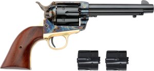 PIE KING 38SUP/9MM/357 - 5.5 Inch Barrel Revolver - Bronze Finish