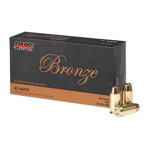 PMC 45B .45 ACP 185GR JHP Ammo 50 Rounds Box