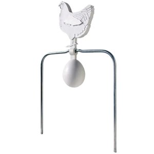 Do All Outdoors ISCE Impact Seal Chicken & Egg Spinning Target 18.5" White