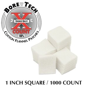 Bore Tech PATCH 1IN SQUARE 1000/BAG