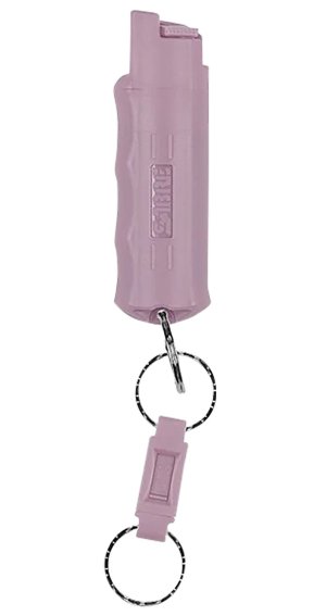 SEC Sabre HC14LV02NY Pepper Spray Hard Case Red Lavender Key Ring