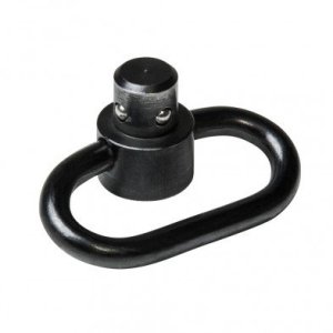 NcSTAR Quick Detach Sling Swivel 1.25 In Wide Steel Black