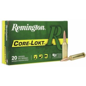 Remington Ammunition 29049 Core-Lokt Hunting 6mm Creedmoor 100 gr Pointed Soft Point (PSPCL) 20 Rounds