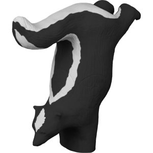 BIGshot Pro Hunter Skunk Target 3D940 Elasto Flex Foam Black
