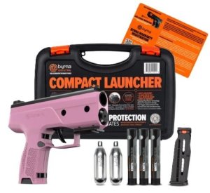 BYRNA CL UNIVERSAL KIT PINK W/2 MAGS & PROJECTILES 61