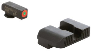 AmeriGlo GL434 Protector Sight Set Glock Green Tritium Orange Outline