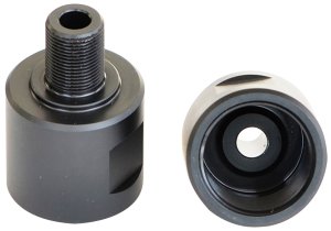 Griffin Armament 24MM1228A Suppressor Mount Thread Adapter 1/2"x28 Black