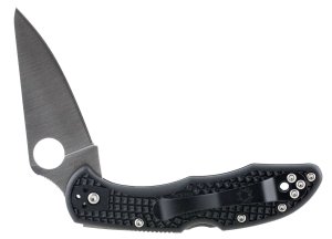 Spyderco Delica C11FPBK 260 Black Flat Ground 2.88 In