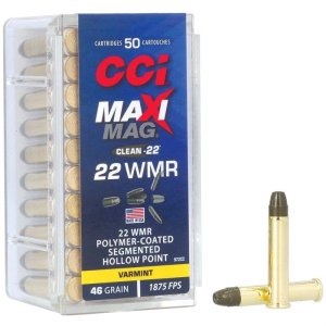 CCI 972CC 22 WMR Maxi-Mag 46 Grain Segmented Hollow Point 50/Box