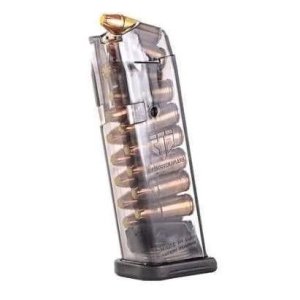 Elite Tactical Systems Omega Glock 19 9mm 15rd Translucent Smoke