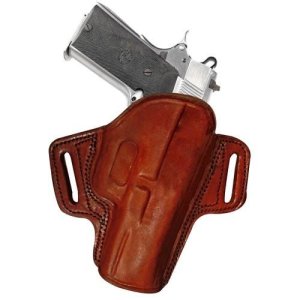 Tagua BH1 Open Top Leather Belt Holster, Fits Belts Up to 1.75" Wide