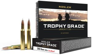 Nosler 48545 .280 Remington 140 Grain AccuBond Brass 20 Rounds