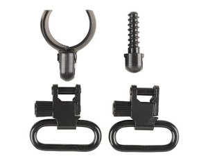 Uncle Mike's 15912 Magnum Band Swivel 12 Gauge 1 in Blued Finish