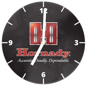 Horn Hunter 99146 H Clock Black/Red 18.7 In 156