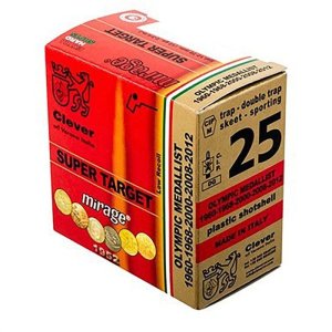 Clever T1 Standard Target 12 Gauge 1OZ #8 Shot 1250 FPS 25/BOX