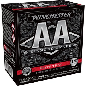 Winchester Ammo AADGHA127 AA Diamond Grade Elite Trap 12 Gauge 2.75" 1 1/8 oz 1250 fps 7.5 Shot 25 Bx/10 Cs
