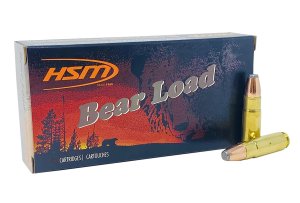 HSM Ammunition Bear Load 458 SOCOM 350 Gr Jacketed Flat Point