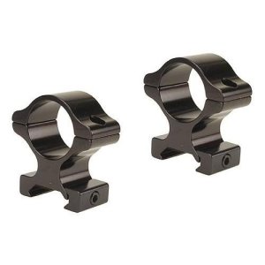 Leupold & Stevens Rifleman 1" High Aircraft Grade Aluminum 2-Piece Detachable Scope Ring Gloss Black