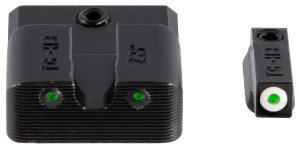 TRUGLO TG231MP3W CNC Steel Tritium Night Sights Black