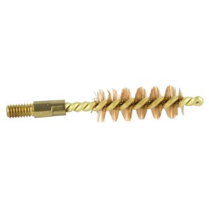 Pro-Shot 9P Bore Brush 9mm Pistol #8-32 Thread Bronze Bristles Brass Core