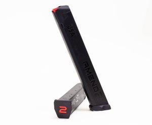 Amend2 A2-320S Sig P320 9mm 32 Round Magazine Black Polymer