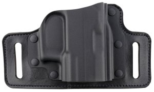 Galco TacSlide TS820B OWB Black Leather Kydex Belt Holster Right Hand