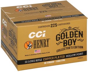 CCI 22LR 36GR CPHP 1260 FPS HENRY GB EDITION 275 HGB22