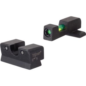 Trijicon DI Night Sight Set Green Tritium Fiber Optic Front 601118