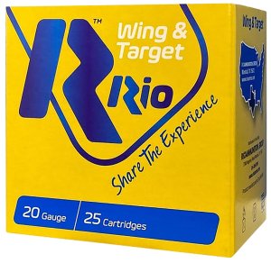Rio Ammunition Wing & Target 20 Gauge 2.75 In 7/8oz #7.5 25ct