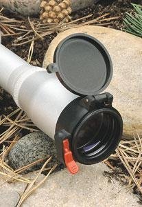 Butler Creek 30100 Flip-Open Scope Cover Size 10 Black Polymer 38.10MM